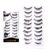 Quality Fiber Hand-made Natural Looking Thick Soft False Eyelashes 10 Pairs Bella Hair 10 Different Styles