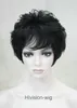 Wigs free shipping beautiful charming hot NEW 9 Colour Short Straight Women Ladies Natural Daily Hair wig Hivision