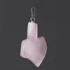 Natural Quartz Crystal Kartika Vajra Dorje Axe Stone Art Nepal Buddhist Jewelry Large Hatchet Mixed Sodalite Turquoise Gem Men Charm Pendant