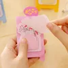 Wholesale- 40packs/lot Kawaii Vase Design Standing Convenient Memo Sticky Pad Notes Students Gift Prize Office School Stationery Supplies