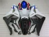 Injektionsgjutning Plastmakare för Honda CBR1000RR 06 07 Vitblå Svart Fairings Set CBR1000RR 2006 2007 OT06