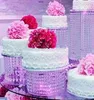 geen bloemen inclusief 4 stks/set) groothandel verlichte gangpad stands bruiloften/pijlers stands bloemen/kristal stands voor bruiloften