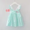 Ins Girls Bawełna Koronkowa Sukienka Dzieci Odzież Letnie Haft Koronkowe Suknie Moda Bez Rękawów Diamond Princess Dress 9Colors Wybierz bezpłatny statek