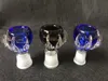 1 Pcs Thick dragon claw male and famale joint crystal glass bowl for glass bongs water pipes 14.4mm & 18.8mm