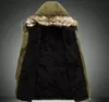 Piumino da uomo Parka Autunno-Inverno Giacca da uomo Un cappotto invernale verde militare nero Piuma Abrigos Hombres Invierno Chaqueta Plumas1