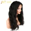 JYZ Full Lace perruques de cheveux humains cheveux vierges brésiliens vague de corps perruques avant de dentelle humaine mode cheveux de vague de corps avec brins réglables3650266