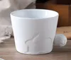 Darmowa Wysyłka + Cute Kinto Animal Cup Frosted Ceramic CandlestickMug, 36 sztuk / partia