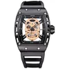 SKONE Men Watches New Luxury Brand Hollow Silicone Clock Male 30m Waterproof Casual Sport Watch Men Wrist Quartz sport Watch Man