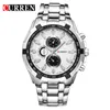 CURREN Watches Men Quartz Watches Top Brand Luxury Men Military Wrist Watches Full Stainlesss Steel Sports Watch Waterproof Quartz Watch