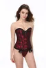 Donne sexy abbigliamento steampunk gotico Plus Size Corsetti Lace Up disossato Overbust Bustier Cincher Body shaper corsetto 8121334s