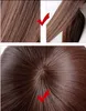 Simulering mänsklig hår peruk peruk lös våg full svart peruker mode stil hår i stort lager gratis frakt