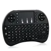 Mini clavier sans fil Rii i8 2.4 GHz Air Mouse clavier télécommande pavé tactile pour Android Box TV 3D jeu tablette Pc bonne qualité