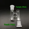 wholesale Glass Reclaim adapters 14mm 18mm Male Female Ash catcher adapter for Glass Bongs Oil Rigs Free Shipping