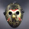 Archaistische Vollgesichtsmaske Antik Killer Jason vs Freitag Der 13. Prop Horror Hockey Halloween Kostüm Cosplay Maskin Lager DHL