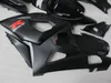 Injektionsmotorcykel Fairings för Suzuki GSXR 1000 2005 2006 Matt Black Fairing Kit GSXR1000 05 06 UT17