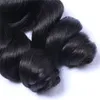 Brasilianska lösvåg Obehandlad Human Weaves Virgin Hair Remy Human Hair Extensions Dysable 3pcs / Lot No Shedding Tangle Gratis