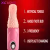 USB chargeant la langue électrique balançoire langue vibrante stimulateur clitoridien oral vibrateur de clitoris pour les femmes léchant des jouets jouets sexuels 07018665373