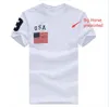 مخصوم من poloshirt الرجال tshirt الولايات المتحدة الأمريكية الصيف أزياء جديدة غير رسمية قصيرة الأكمام تي شيرت القطن مثير الرجال tee قمصان M L XL 2XL Dropshiping