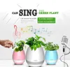 2017 Lates Tokqi Bluetoth Smart Touch Music FlowerPots Roślin Piano Muzyka Brywa Wireless Flowerpot Kolorowe Lekkie Doniczki Doniczki (Wyroby