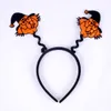 Halloween party accessories bat pumpkin spider human skeleton head hoop funny party show cosplay for children or adult wholesale