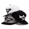 requin hip hop chapeau cyclisme chapeau pliable été chapeau casquette de baseball équipée unisexe chapeaux casquettes de baseball casquette de baseball