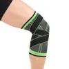 Atacado- 3D tecelagem pressurization joelho cinta de tênis de basquete caminhadas ciclismo knee suporte profissional esportes esportes joelheira