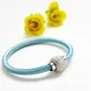 Armband för kvinnor Mode Shambhala Smycken Nya Mix Färger Försäljningsfrämjande Shambala Crystal Charm Armband