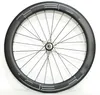 700c 60mm 깊이 25mm 폭 25mm 탄소 휠 Clinchertubular Road Bike Carbon Wheelset Ushape Rims with Profeway R36 H9643485