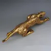 15 polegadas Art Deco Leopards Bronze Escultura Cubismo Panteras Estátue3956017
