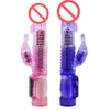 Toys sexuels bleus et roses pour femmes 12 vibrateurs de lapin gspot vibration rotation vibraterswomen Products sex2951006