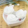 Gros-30pcs / lot Mousse De Dentelle De Soie Rose Fleur Artificielle À La Main Pour La Voiture De Mariage Décoration De La Maison DIY Mariage Flores Rosa Fleurs Plants1