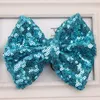 Baby Girls Hairpins Barrettes Kids Paillette Sequin Clipper Big Bows With Metal Teeth Clip Boutique Hair Accessories KFJ348856164