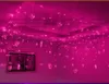 4M 18 pièces coeur amour LED rideau lumière multicolore chaîne bande Festival vacances rideau lumières de mariage guirlandes fête décor