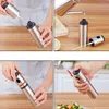 Silver Stainless Steel Oil Sprayer Olive Pump Spraying Oil Bottle Sprayer Can Jar Pot Tool Can Pot Oil Sprayer WXC445197131