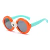 Top Quality Round Plastic Kids Lovely Boys Girls Polarized Children SunGlasses Hot Cute Children Polarized Sunglasses Bear Frame Mirror