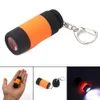 New 6 Colors Portable Rechargeable USB Mini LED Torch Lamp Light Flashlight Key Chain Ring Mini Flashlight Lanterna Built in Battery