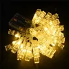 Umlight1688 Garland Led String Lights Novelty Fairy Lamp Starry Battery Card Foto Clip Luminaria Festival Jul Bröllopsdekoration