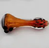 Nouveau Style Coloré Verre Fumer Pipes Main Pipe Tabac Brûleur Dabber Rig Rig Bol