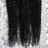 Menschenhaar-Webart-Schwarz-brasilianisches verworrenes gelocktes Jungfrau-Haar 300g tissage verworrene lockige brasilianische Haarwebart bündelt 3PCS