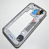 OEM Middle Frame Bezel Bakre baksida Hölje med delar ersättning för Samsung Galaxy S5 G900 G900A G900T G900P G900 G900F Gratis DHL