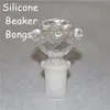 impianti di perforazione in silicone narghilè in silicone bong per pipa ad acqua impianti di tamponamento in silicone tappetini per contenitori in silicone a forma fresca