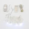 クリスマスライトCR2032細胞電池操作2M 20leleD LED弦の光防水LEDの妖精のライトのパーティーの結婚式のための妖精のライト