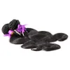 Onverwerkte Maagd Braziliaanse Haar Body Wave Menselijk Hair Extensions Natural Black 200g Braziliaans Haar Weven, Geen Geschedend, Tangle GRATIS
