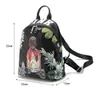 2017 Nouveau style Femmes En Cuir EXO École Sac À Dos Preppy Style Petite Impression Voyage Floral Sac À Dos Pour Les Adolescentes Sac mochila feminina