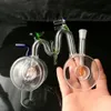 Glass Bongs Glass Water Pipe Oil Rigs Bongs 최신 전문 생산 투명 유리 흡연 물 담즙이 완벽한 액세서리