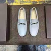 Oryginalne pudełko !!! Moda Męskie Mokasyny Skórzane Buty Dress Wedding Casual Walk Buty Paryż Biuro Made in Italy Shoes Size38-44