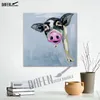 Animal Oil painitng Cartoon Cute Pig 100 Handpainted Abstract Painting Unframed Canvas Wall Art Picture Living Room Decor1224313