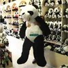Dorimytrader Giant Plush Animal Panda Bear Skin 180 cm Największy piękny miękki ogromna panda cena fabryczna wysokiej jakości dy61454