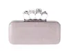 NEW Rhinestones women clutch bags diamonds finger ring Bridal Hand Bags crystal wedding bridal handbags purse bags holder234M