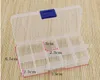 10 Slots ajustável Jóias Tool Box Organizer Armazenamento Beads Box jóias encontrar caixas PP Plastic Packaging Boxes 13 * 6.5 * x2.3cm